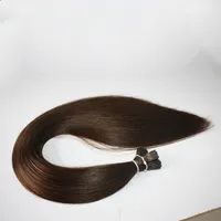 Human Indian I Tip Hair Hair Double Draw Italian colas Stick Pré -proibida em extensões de cabelo DHL grátis