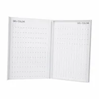 308 Farbe Nail Art Tipps Display Book Chart Board Polnisches UV-Gel für Salon A
