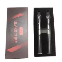 6 Clear Honey Straw glass pipe nectar collector dab nectar Pack of 2 Light green319u