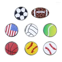Stud Faux Leder Baseball Softball Sport Ohrringe Kollektion Basketball -Volleyball -Fußball Fußball für Frauen Juwelrystud Odet22