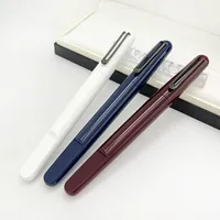 Serie de bolígrafos de lujo de Giftpen Matte Black Magnetic Cierre Roller Ball Pen Suministros de oficinas comerciales de alta calidad con marcas Escribir Giftpens