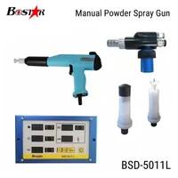 Pistole a spruzzo professionale BOSTAR BSD-5011L Pistola a polvere elettrostatica manuale, sistema di rivestimento in plastica portatile in metallo macchina in metallo