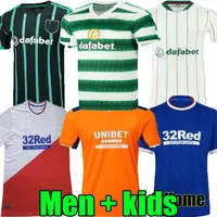 22 23 Celtic Glasgow Rangers Soccer Jersey Kyogo Abada Ajeti Forrest Turnbull Jota Training Kent 2022 2023 Home Away Third Kent Tavernier Men Kids Football Camiseta