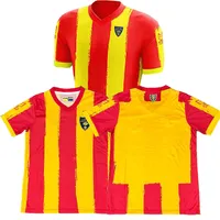 22 23 US Lecce Bjorkengren męskie koszulki piłki nożnej Strona główna Strefezza Hjulmand di Mariano Football Shirt krótkie mundur dla dorosłych