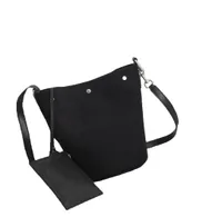 Soft Leather Drawstring Women shoulder bag lady zipper Purse luxury Linen Bucket Bags designer Vintage messenger bag