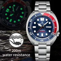 Pagani Design Herren automatisch Uhr 20atm wasserfestes Meeresschildkröte Automatische Taucher Sportler Armbandwatch Reloj Hombre 220623