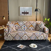 Krzesło obejmują Papamima Europejska bohemijska barokowa sofa na rozciąganie sofy sopa slifowa drukowana liter