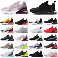 Nike Air Max 270 Men shoes Yeni Erkekler Kayma Deri Ayakkabı Moda Nefes Yürüyüş Nedensel Düz Loafer'lar Büyük Boy 36-45