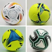 La Liga League Soccer Ball Size 5 PU Materiaal Nadeloze buitenvoetbal Training Liga Balls