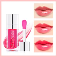 Lipgloss hydraterende Koreaanse make-up lippenstiften mollige gloedolie verzorging niet-plakkerige formule hydraterende lipstickliplip