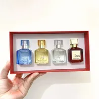 Promotion perfumes Woman man baccarat Perfume set 30ml 4pcs EDT rouge 540 Cologne Perfume Bottle Fragrance Long Lasting Smell Spray High Quality Fragrances suit