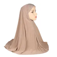 Sjaals boor aanbidding pet sjaal terug Arabische hoed Maleis moslim hijab met stenen hoofdwrap islamitische sjaalhoofdscarf