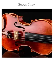 Master Christina Solo S500C Professional Violin 4 4 with imported Europe Maple wood material, violino 3 4 fiddle case,rosin,bow