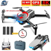 LU3 MAX GPS Drone with Camera 8K HD Professional 5G FPV 360° Obstacle Avoidance and Auto Follow Foldable Quadcopter Helicopter 220520