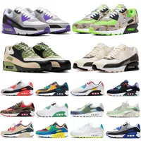 Topquality Camo Bubble Green Running Shoes 남성 여성 혼돈은 울트라 마린 엽록소 해양 바이올렛 UNC UNCRARED True Trainers Sports Zapatos