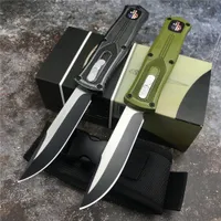 A20 Tactical Automatic Knife van hoge kwaliteit 440C Tough Blade Zink Alloy Handgrepen Hunting Camping Survival Knives A016 G07
