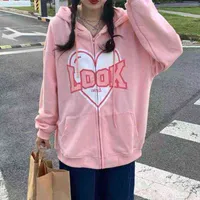 Carta de mujer gráfica Kawaii Harajuku Sampesino Pink Punk emo ALT SUDSIRT ALTHET ASTHETICA INDIE Y2K Ropa de moda coreana