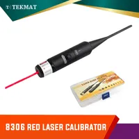 TekMat-Laser-Scope Bore-Anblick-taktischer einstellbarer roter Punkt-Set-Werkzeuge Kollimator .177 bis .50 Kaliber Gewehr Boreshter Kit Laser XHunter