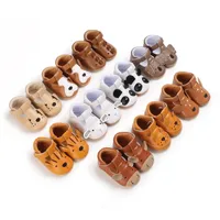Baby Toddler First Walkers Girls Summer cartoon animals Soft Sole Flat Spring Autumn infant shoes Z6637