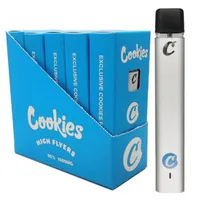 Cookies High Fylers Disposable Vape Pen Device Pods Packaging Rechargeable 240mah Battery 1ML E Cigarettes Vapes Pod Thick Oil Vaporizer Pens Snap-on Tips