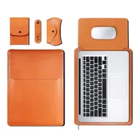 Tablet PC PU Leather Bag Cases For Macbook Air Pro 11 12 13 15 16 Inch Cover A1466 Liner Sleeve 13.3 A2179248g