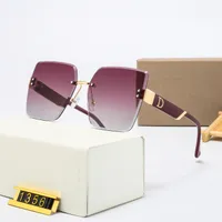 D 2023 남성용 새로운 패션 선글라스 검은 갈색 클리어 렌즈 스포츠 림없는 버팔로 혼 안경 여성 금 나무 선글라스와 상자