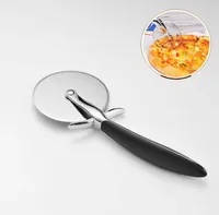 Pizza Cutter Stainless Steel Pizza Knife Cake Bread Pies Round Knifes Pastry Pasta Dough kitchen Baking Tools