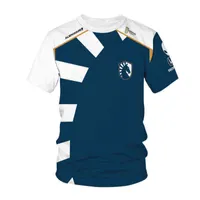 2022 Team Esports Men&#039;s and Women&#039;s t Shirts New Liquid Lol Csgo Fan Player Hochwertige Tl Sports 3d