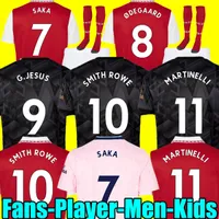 Tailândia 20 21 Camisetas de futebol do Arsenal 20 21 PEPE SAKA NICOLAS TIERNEY HENRY WILLIAN 2020 2021 Conjunto de camisetas de futebol da LACAZETTE para homens e crianças