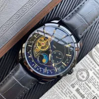 Heren kijken van topkwaliteit Mechanische mannen kijken volledige functie Stopwatch Montre Luxe MoonSwatch