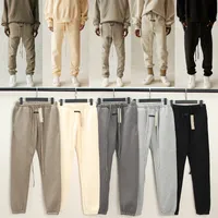 Mens Pants Boys Sweatpant Fashion Style High Street Pant Grey Beige Color Drawstring Loose Fit Sweatpant Reflective Letter Lounge Trousers
