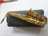 Marque New Jupiter JAS-769 Alto Eb Tune SAXOPHONE MUSICAL MUSICAL INSTRUMENT GOLD LACQUER SAX AVEC LA CASE BOUCHE