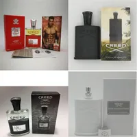 In Stock Brand Creed Männer Parfüm Aventus Creed /Green Irish Tweed /Creed Sliver Mountain Water Black Orchid Parfums mit Box2376
