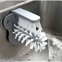 Tasse de nettoyage de nettoyage de vitreuse pour brosse lavabo accessoires de cuisine boivre à vin aspirateur à vin gadgets gadgets 20220427 e3
