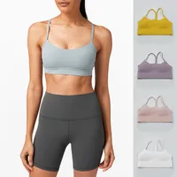 Yoga Bra y tipo Ladies Sports Roupa íntima Camisole Women Bras Fitness Beauty Fashion Lingerie Top Top Cropped Bra Trainer