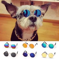Abbigliamento per cani carino occhiali da pet gatto retrò teatro creativo occhiali da sole giocattolo da sole per cocognini e gatti oggetti di scena degli accessori