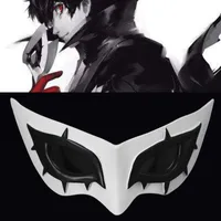 Persona 5 bohater Arsene Joker Mask Cosplay Abs Eye Patch Kurusu Akatsuki Rola Rola Halloween Akcesorium 220715