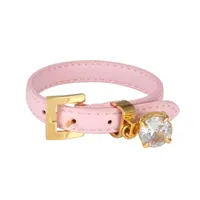 Bracelet en cuir bracele pour femme cz accessoire accessoire de montre réglable ceinture bracelet féminin bijoux de sport masculin cadeaux