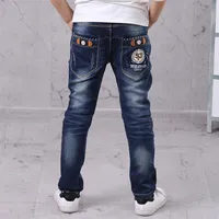 IENENS Kids Boys Denim Clothes Pants Children Wears Clothing Long Bottoms Baby Boy Skinny Jeans Trousers 4 5 6 7 8 9 10 11 Years 220808