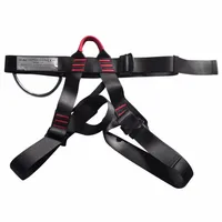 Professional Bust Seat Belt Outdoor Rock Climbing Mountaineering Belt Harness Rappelling Equipment Rescue Safety Belt214r