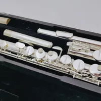 Alto fletu g melodia 16 zamknięte klucze do otworów Sliver Profesjonalny instrument muzyczny z obudową