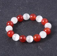 Fruits anime panier Bracelet Bracelet blanc rouge bracelets en cristal rouge pour femmes hommes cosplay accessoires bijoux