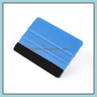 Other Packing Materials Office School Business Industrial Car Vinyl Film Wrap Tools Squeegee With Felt Soft Fabric Wall Paper Scraper Mobi
