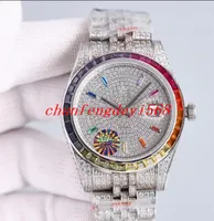 EW Factory Luxury Watch for Men Watches Mechanical Watches Luminous Automatic ETA3235 Movement 904L Steel Full Diamn