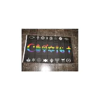 Rainbow Coexist Peace Gay Lesbian Flag 3x5ft Druck Polyester Club Team Sports Indoor mit 2 Messingstapfen 231p