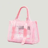 Bolsos de la moda Mujeres Transparentes Mini Tote Bag Designer Clear PVC Luxury Hearstbody S Summer Beach Jelly 2022 220526