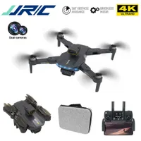 Drone pliable GPS sans pinceau JX21 Professionnel 4K Dual HD Camera Aerial Photography Associette Évitement du quadcoptère Toys