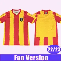22 23 US Lecce Bjorkengren męskie koszulki piłki nożnej Strona główna Strefezza Hjulmand di Mariano Football Shirt krótkie rękawowe mundur