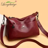 Lanyibaige мягкая кожа роскошные сумочки женские сумки дизайнерские дамы рука на плечо для большой повседневной сумки 220608