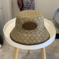 Luxe Designer Bucket Hat Heren en Dames Klassieke Leisure Fashion Beach Travel Sun Hats Fisherman Cap